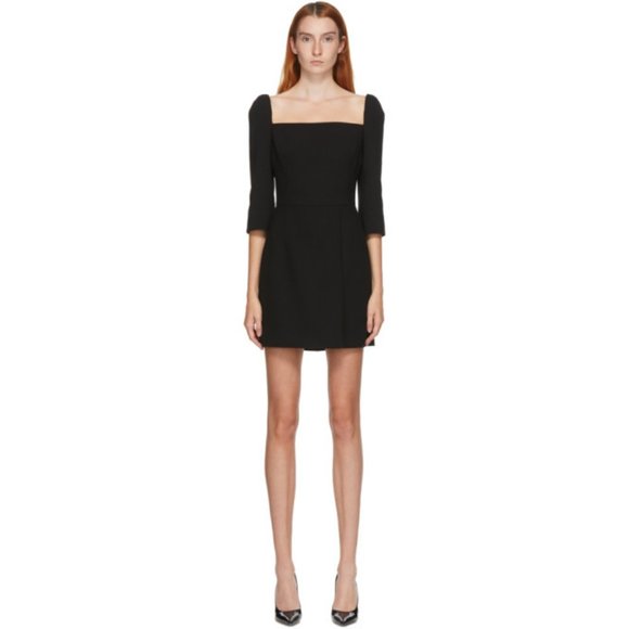 DOLCE & GABBANA Wool-blend Crepe Mini Dress - Picture 9 of 11